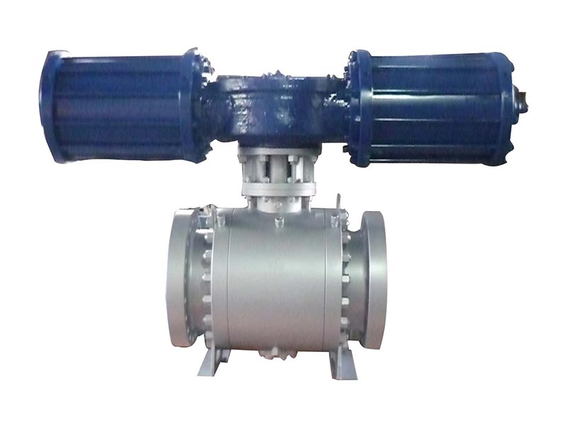 Metal Seated Trunnion Ball Valve